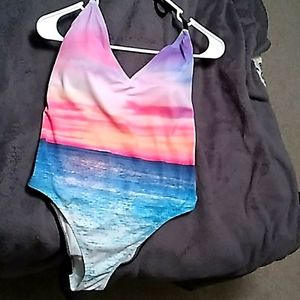 Pink NWOT One piece swimsuit